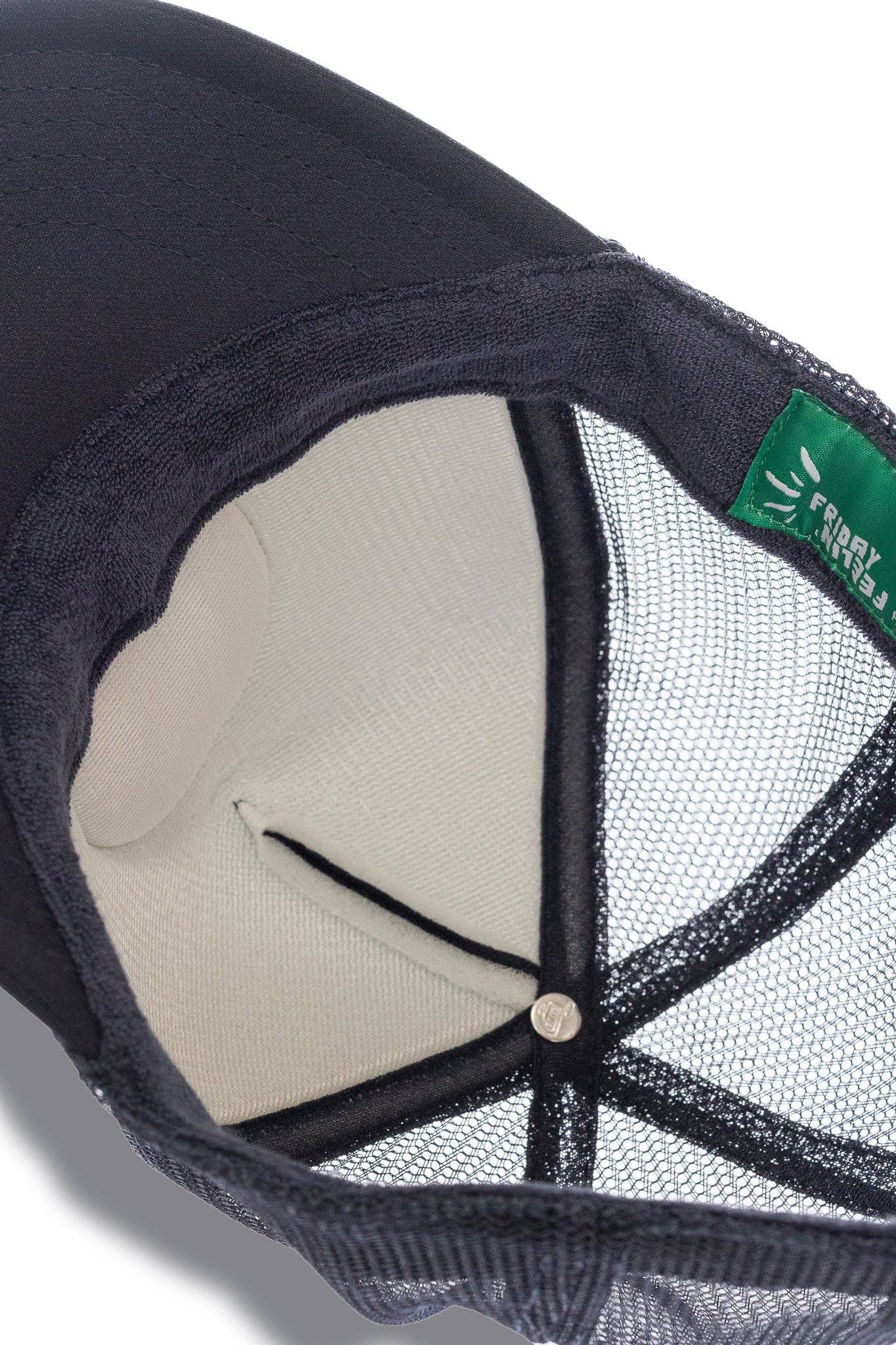 Keep It Salty Trucker Hat in Navy: Navy