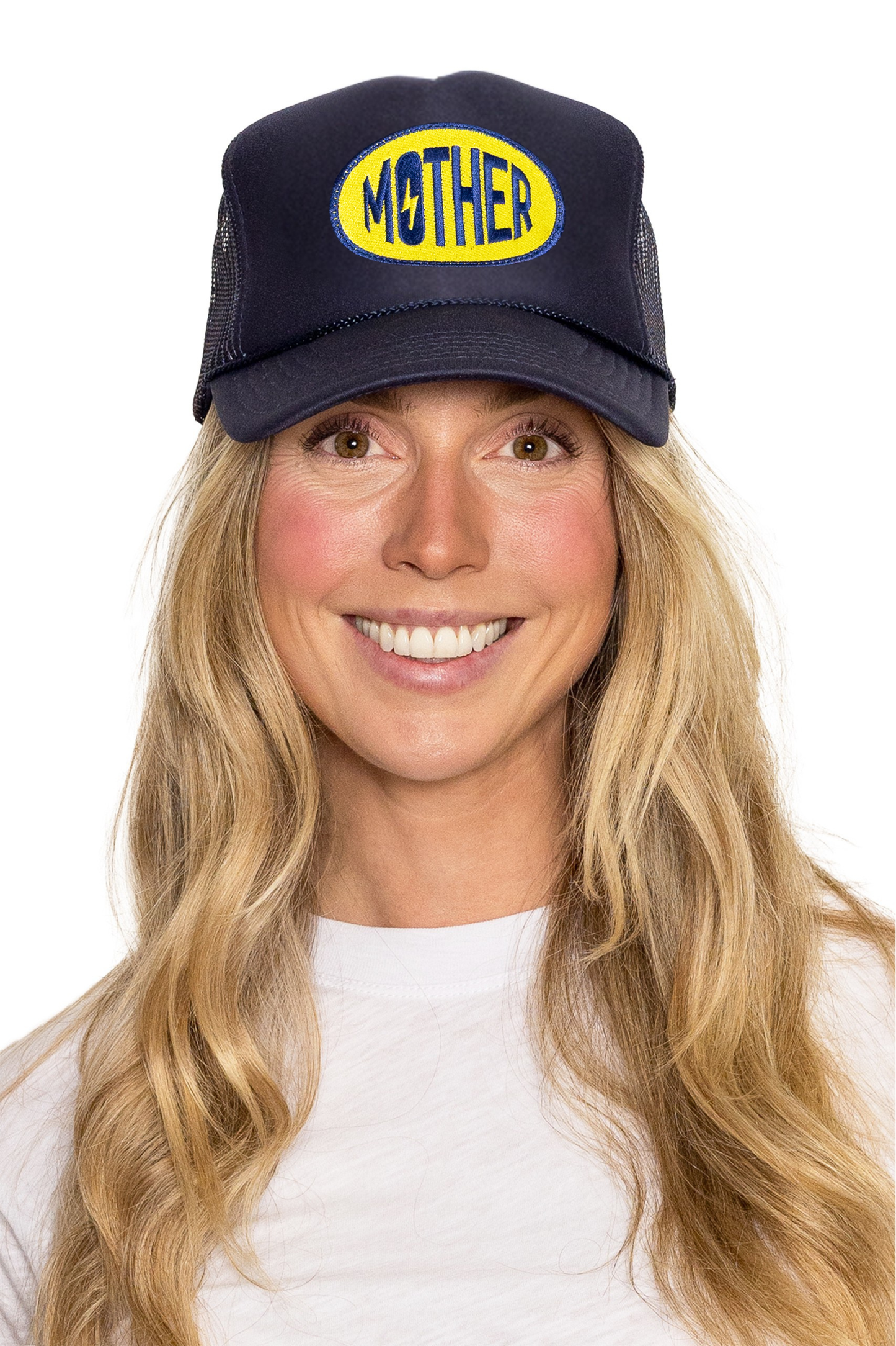 Mother Trucker Hat in Navy: Navy